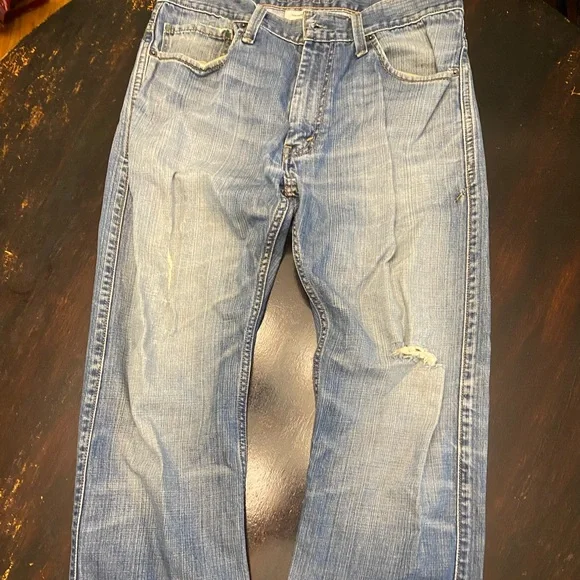 Levi's Vintage Straight 539 Light Blue Straight Jeans
